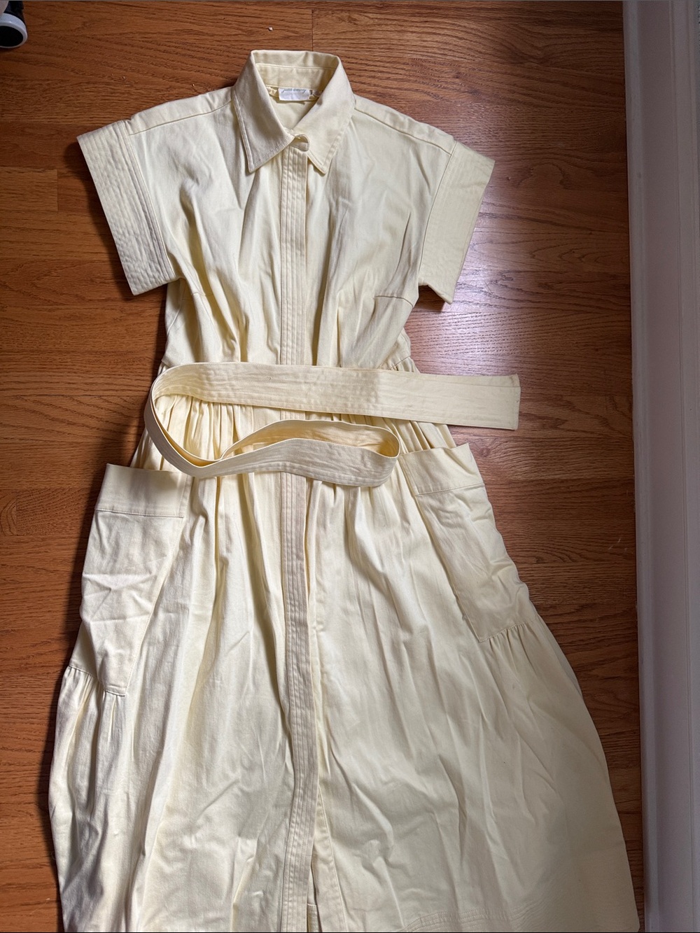 Julia Amory Betty Dress - Butter Yellow - Picture 1 of 1